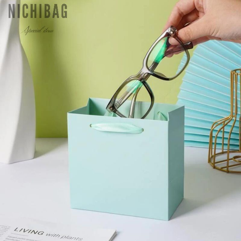 

LUXURY PAPER BAG BLUE TURQUOISE | PAPER BAG WEDDING | GIFT BOX | PAPER BAG | KOTAK KADO | PAPER BAG POLOS | PAPER BAG PREMIUM