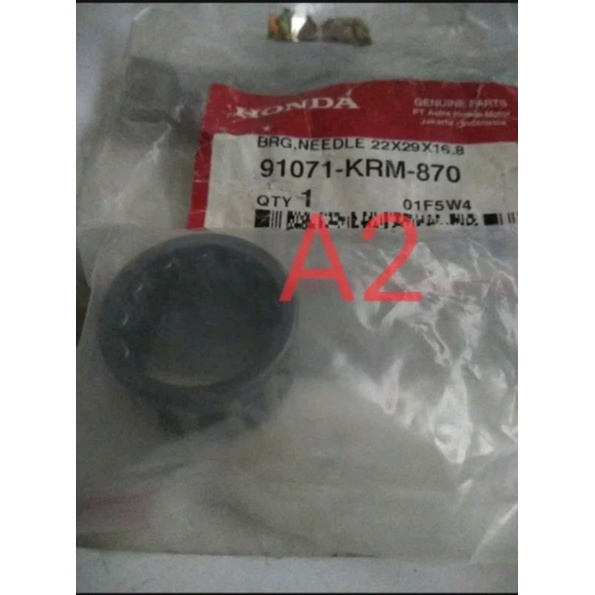 lahar bearing bering roces bambu gigi gear gir starter stater verza 150 crf 150 crf150 91071-KRM-870
