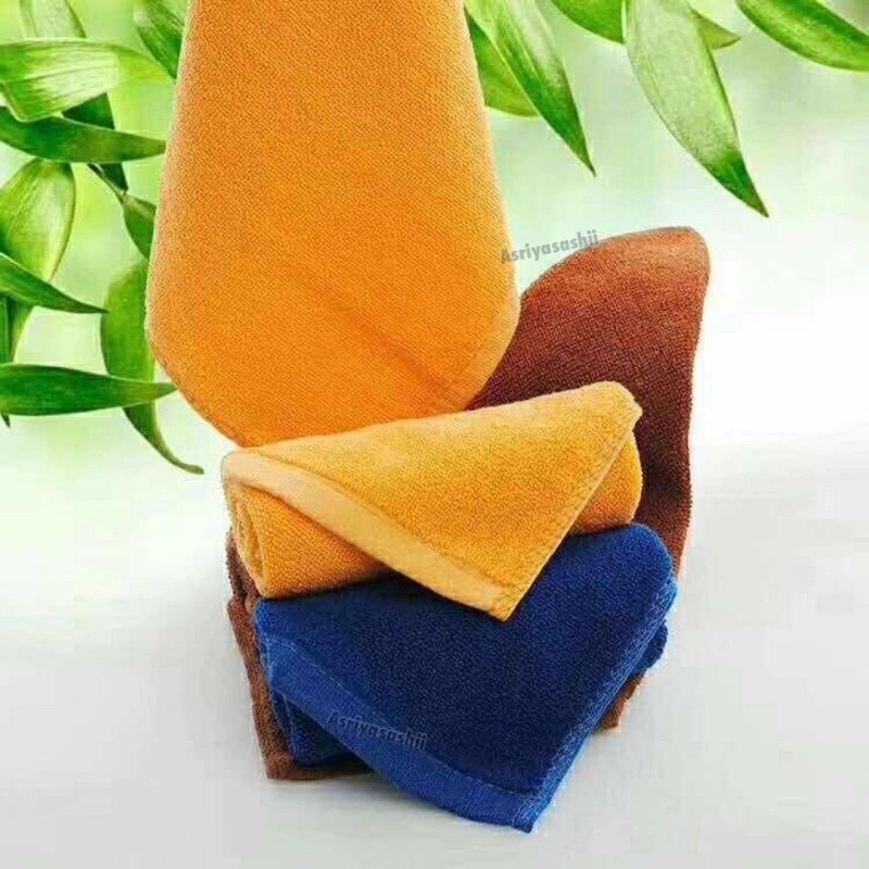 Handuk Sapu Tangan 30x30 Asriyasashii Cotton 100% Tebal Termurah Terlaris