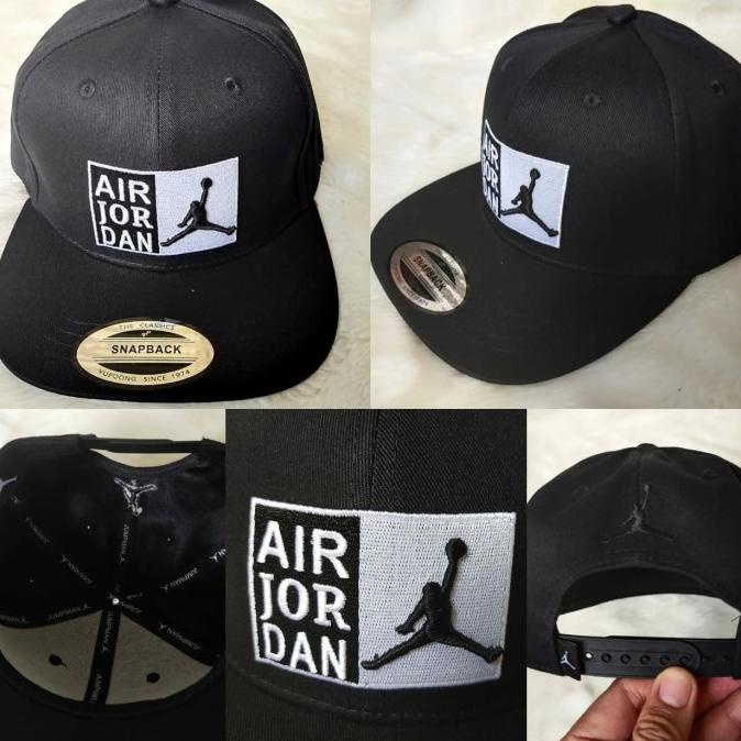 Topi Snapback AIR JORDAN LOGO premium import (not converse NIKE )5