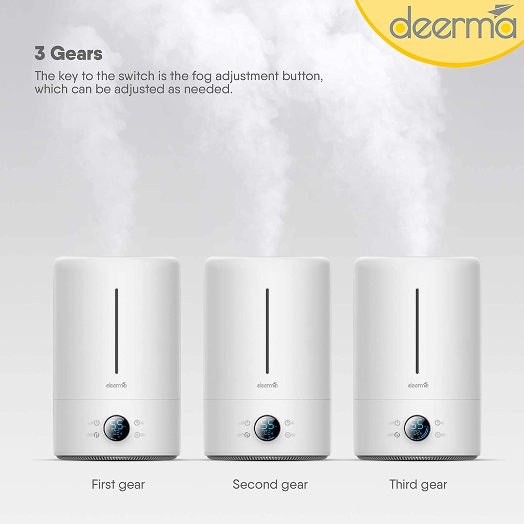 Deerma 5L Air Humidifier Ultrasonic DEM F628 / F628S - Pelembab Udara