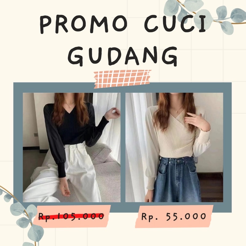 [SALE CUCI GUDANG%] BIG SALE, DISKON GILA, BOLEH TAWAR, GRATIS ONGKIR!