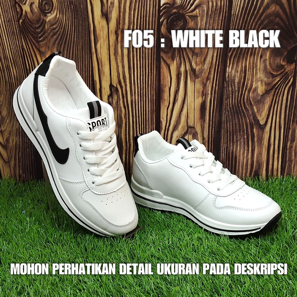 Sepatu Putih Wanita F05 / 911 Sepatu sneakers cewek terbaru antislip SPTSW