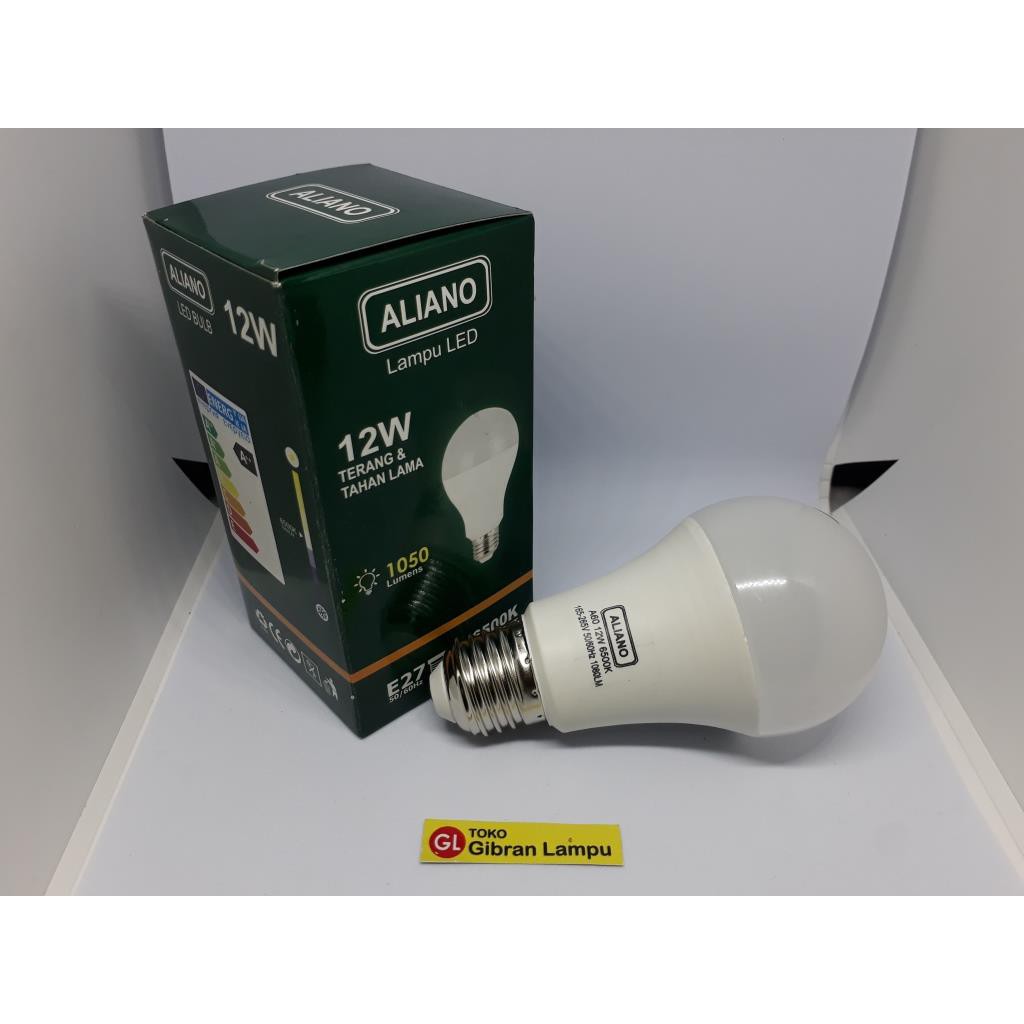 Lampu LED Aliano 12w - Bohlam LED Bulb 12 Watt - Lampu LED Murah Bagus