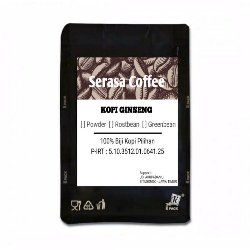 

Kopi Ginseng 100gram