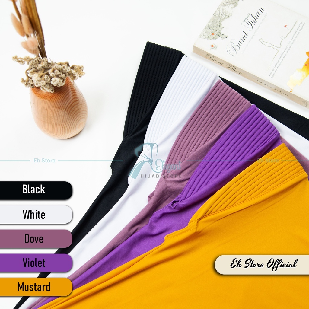 JILBAB BERGO HAMIDAH SPANDEX JERSEY PREMIUM | HIJAB SPORT I JILBAB SPORT I KERUDUNG BERGO I JILBAB INSTAN-7