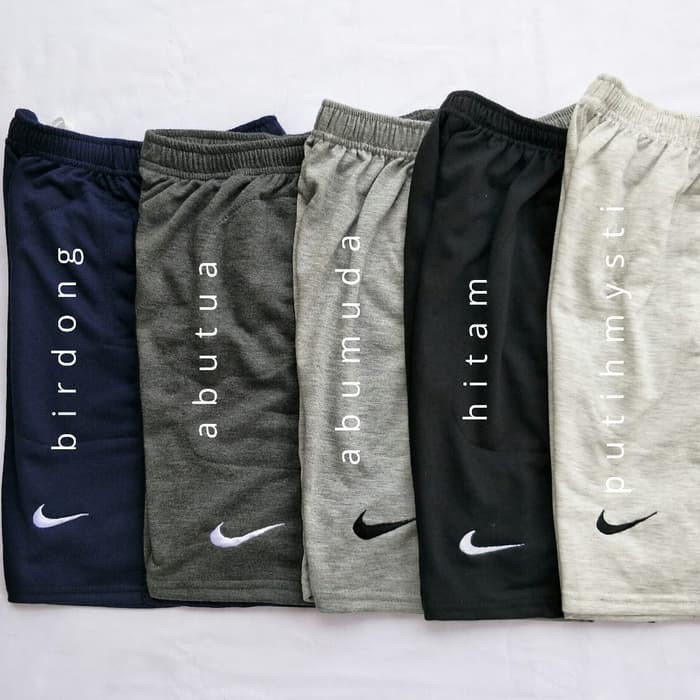 Celana Pendek Santai Off White 1:1 Mirror High Quality Premium Hy FL400  Santai Jumbo Nk Xxl To Xxxl