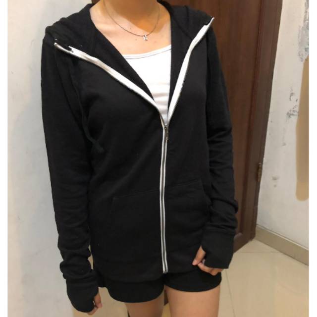 S.Oliver solid zip quiet fairy hoodie jacket (BLACK) ORIGINAL 100%