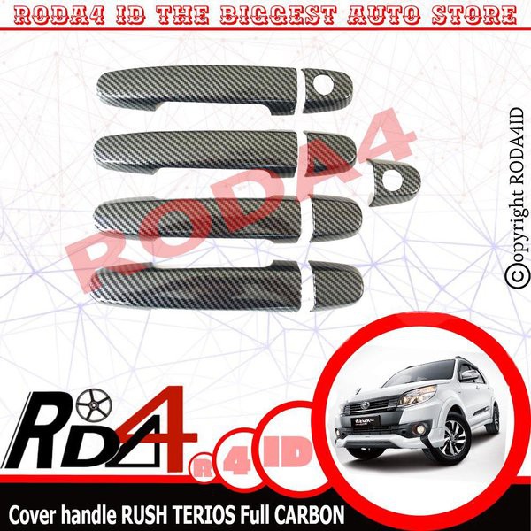 Cover Handle Mobil RUSH TERIOS Full CARBON