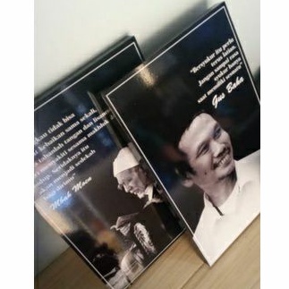 Pajangan dinding walldecor foto gus baha