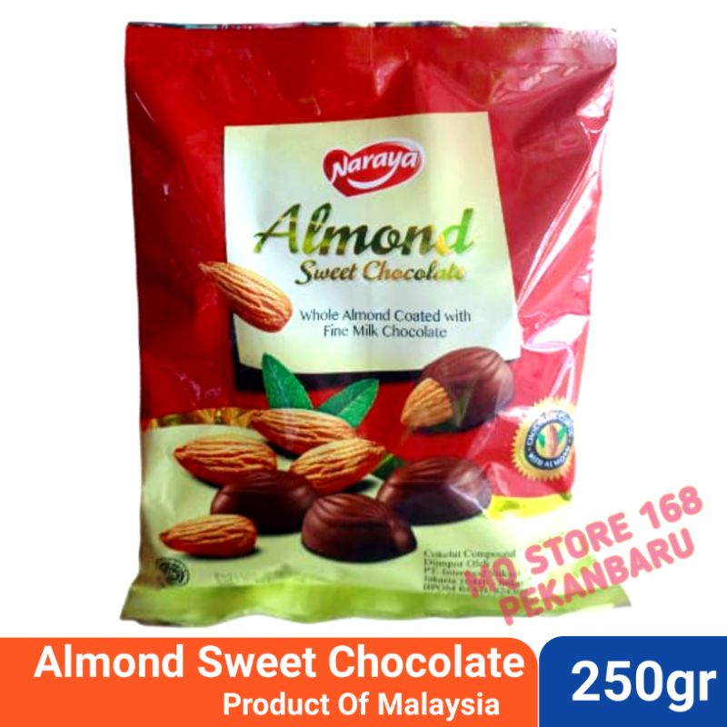 

Almond Sweet Chocolate - Coklat Almond - 250gr Product Of Malaysia