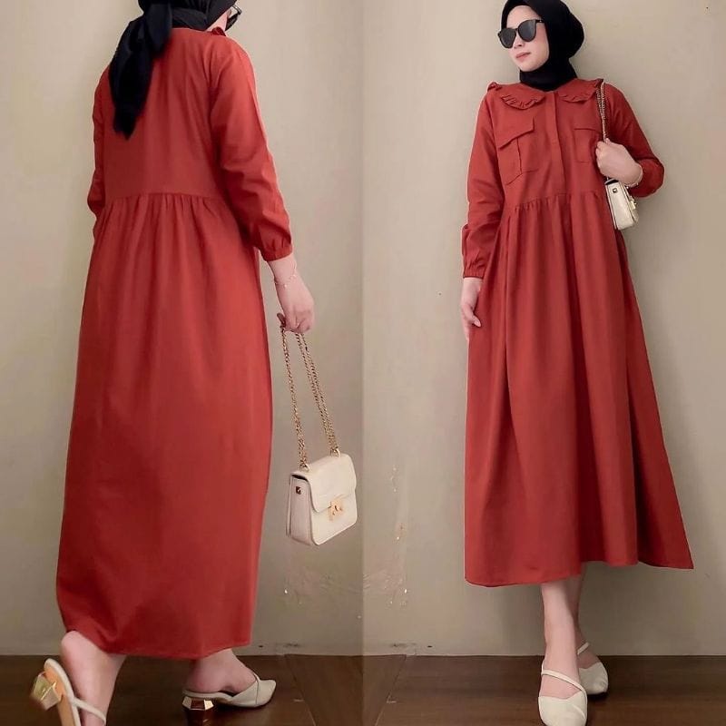 HASPI DRESS - dres murah / gamis murah / dres muslim / casual dres / dres cantik