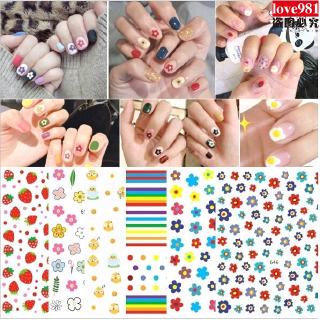 Stiker Kuku Ukuran Kecil Untuk Nail Art