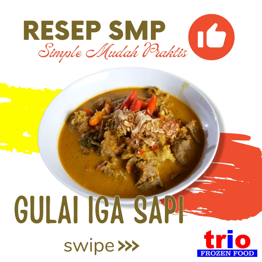 PAKET Gulai Iga Muda Sapi