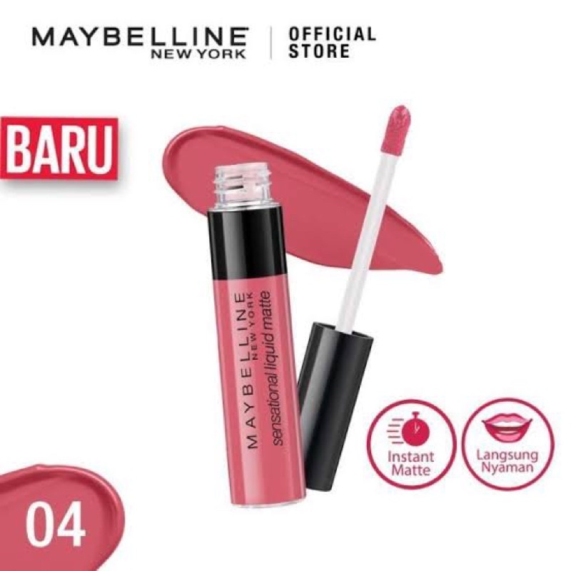 Maybelline Color Sensational Liquid Lipstick Make Up 7ml | ORIGINAL 100%