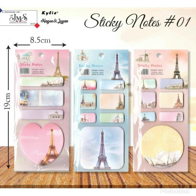 

BARANG BARU STICKY NOTES # 01 (1 PAK ISI 33 CARD)