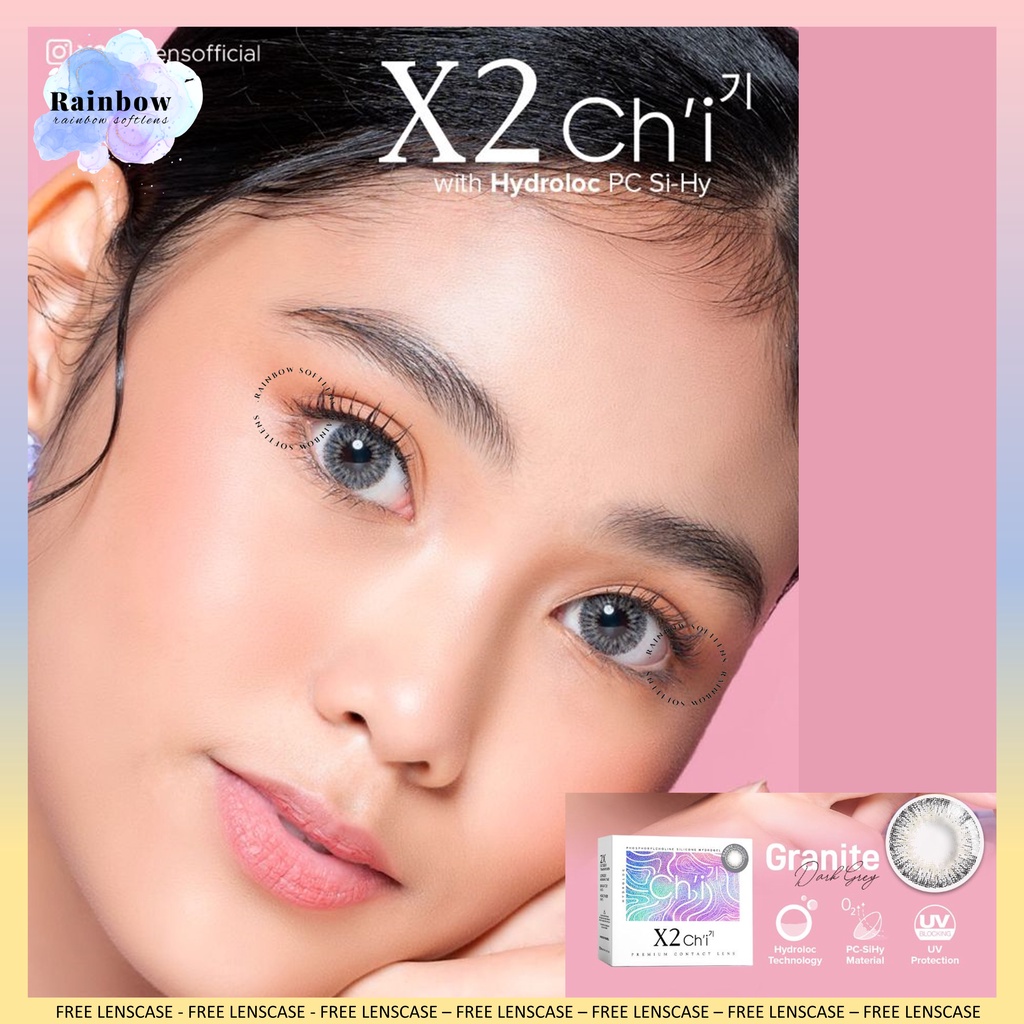 SOFTLENS X2 CHI NORMAL DAN MINUS ( -0.50 S/D -2.50 )  14.2 MM COD PREMIUM SOFTLENS