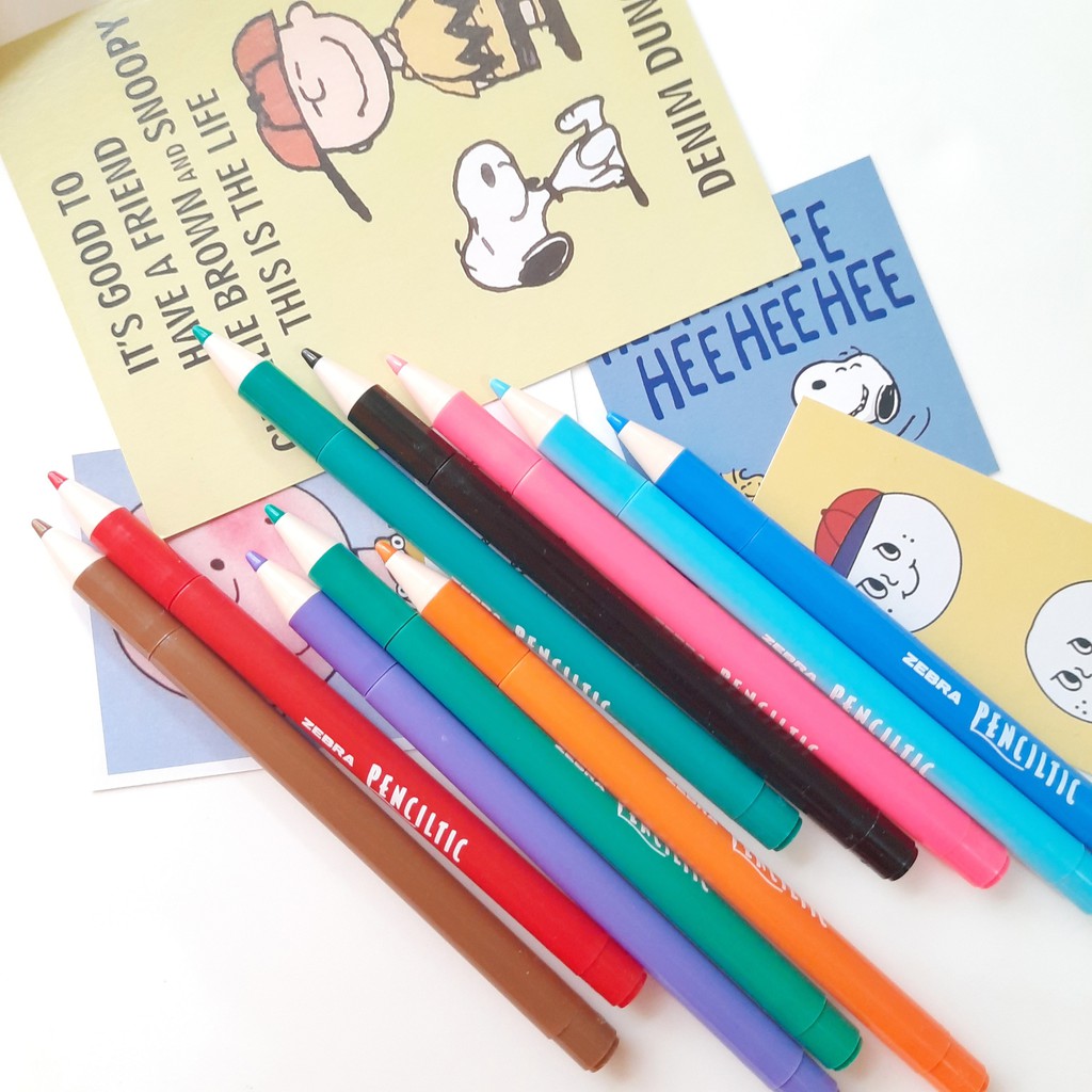 

Zebra Penciltic Fineliner 0.4 MM Waterbased Ink I Pulpen Warna