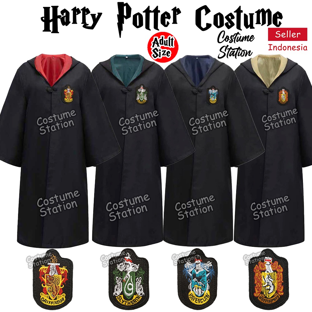 Kostum Harry Potter / Costume Wizard Penyihir Halloween dewasa