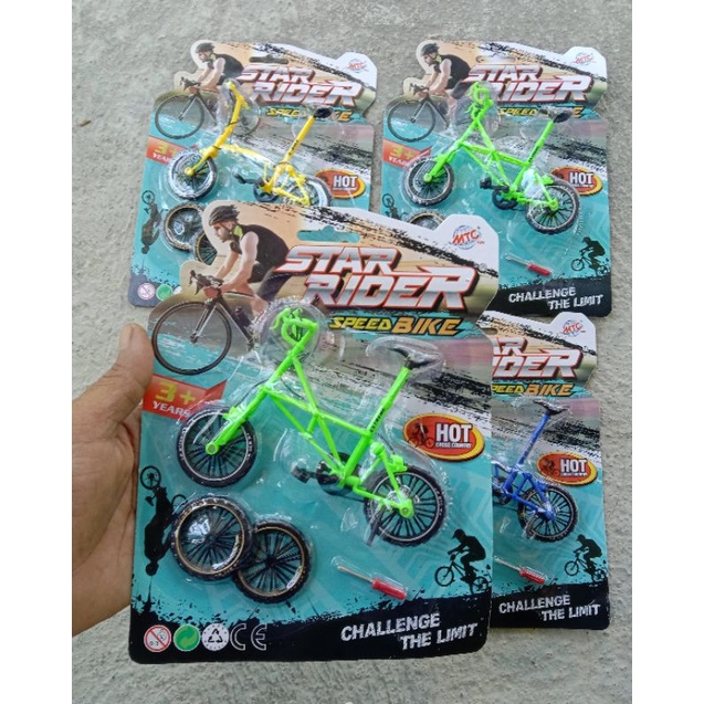 Mainan Bike Sepeda Extreme Sport Bisa di Bongkar Pasang / Sepeda Shiva Mainan DIY Miniatur sepeda