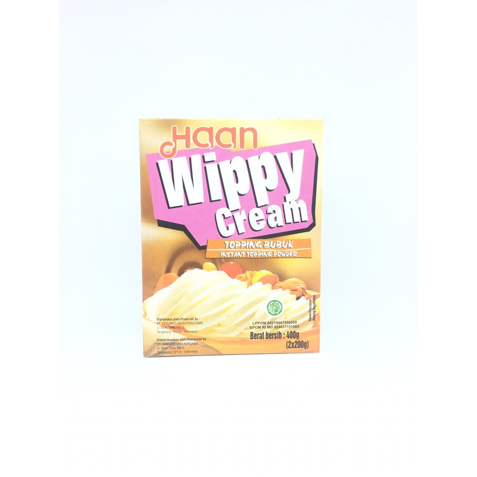 Haan Wippy Cream 400gram - Whip Cream Bubuk