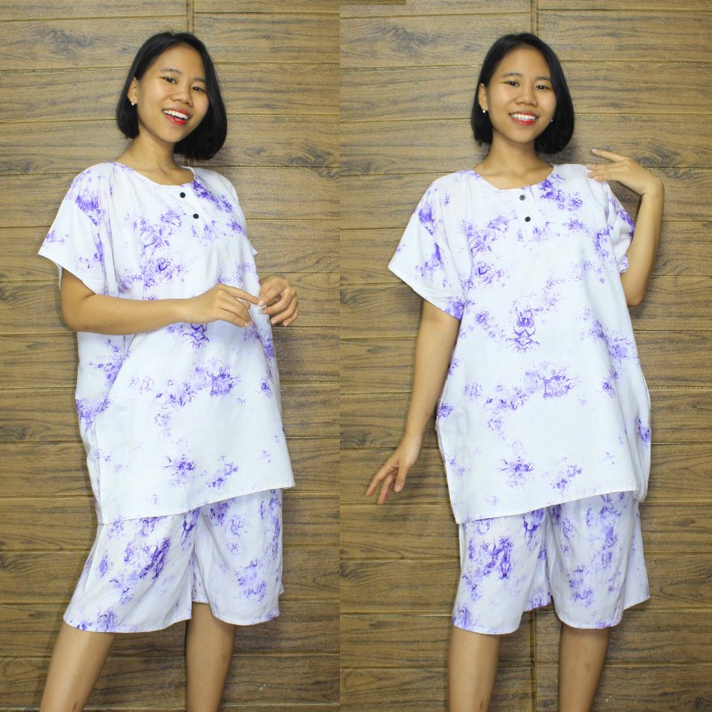 SB Collection Dwie Setelan Tidur tie dye Wanita