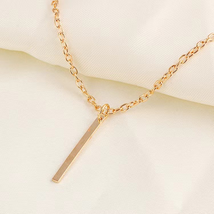 Kalung Wanita Titanium Liontin Panjang Necklace Fashion
