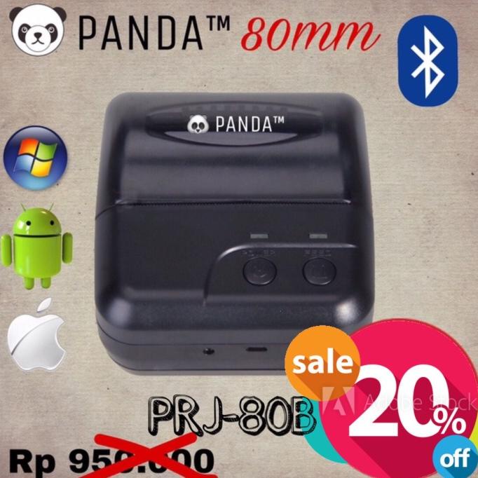 

PANDA MOBILE MINI PRINTER KASIR-PPOB BLUETOOTH+USB 80MM KERTAS THERMAL