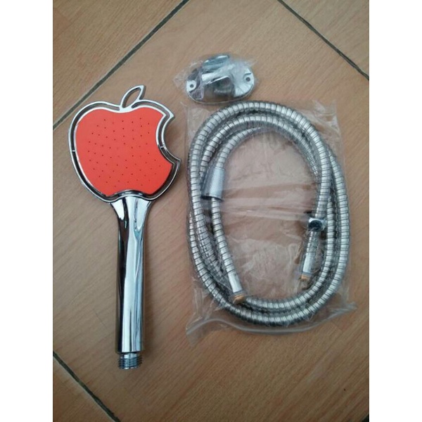 shower mandi motif apel