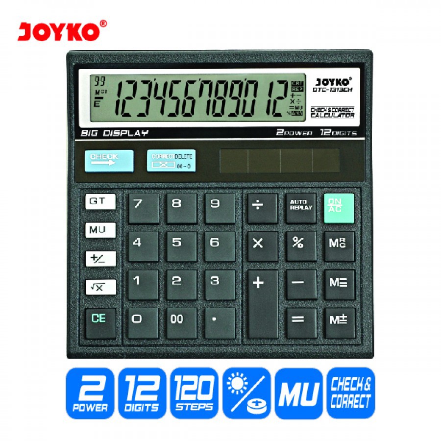 

Joyko Calculator / Kalkulator DTC-1313CH