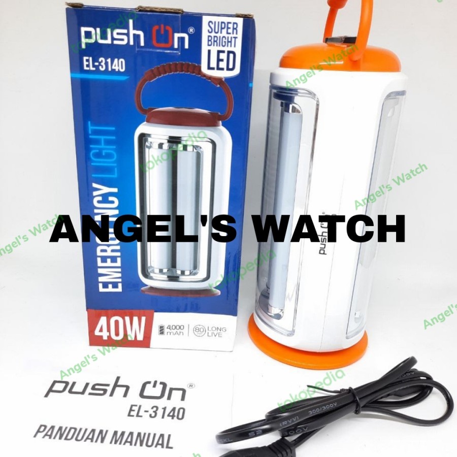 lampu emergency pushon EL-3140/ lampu darurat emergency