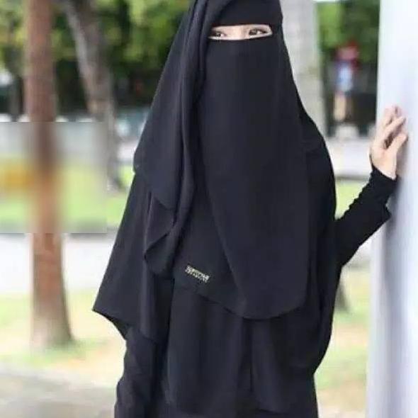 [KODE PRODUK 0SB8C5750] Niqab Cadar Yaman Savira Mini Bahan Wolfis Diamond/ Cadar Bandana Niqab Yama