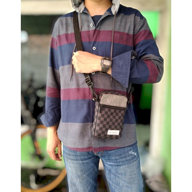 tas selempang distro .handbag waistbag