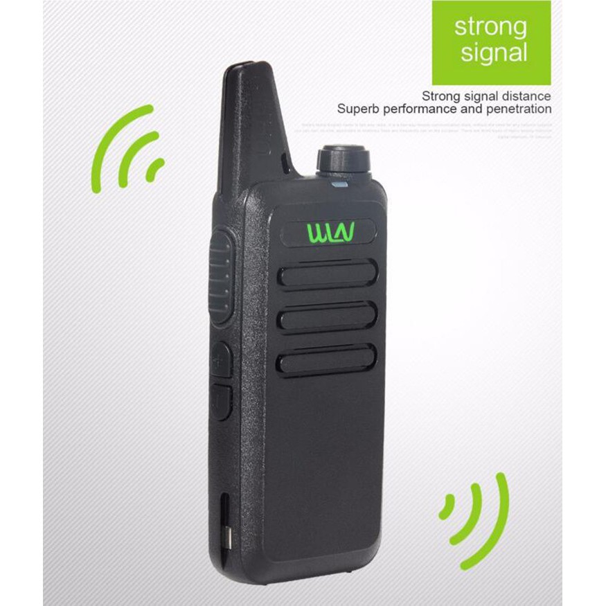 HT WLN  UHF Handy Talky  TWO WAY RADIO BLACK C1 walkie talkie 1 UNIT