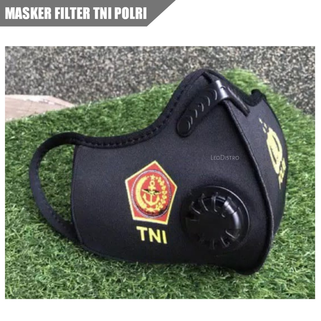masker tni polri terbaru ventilator