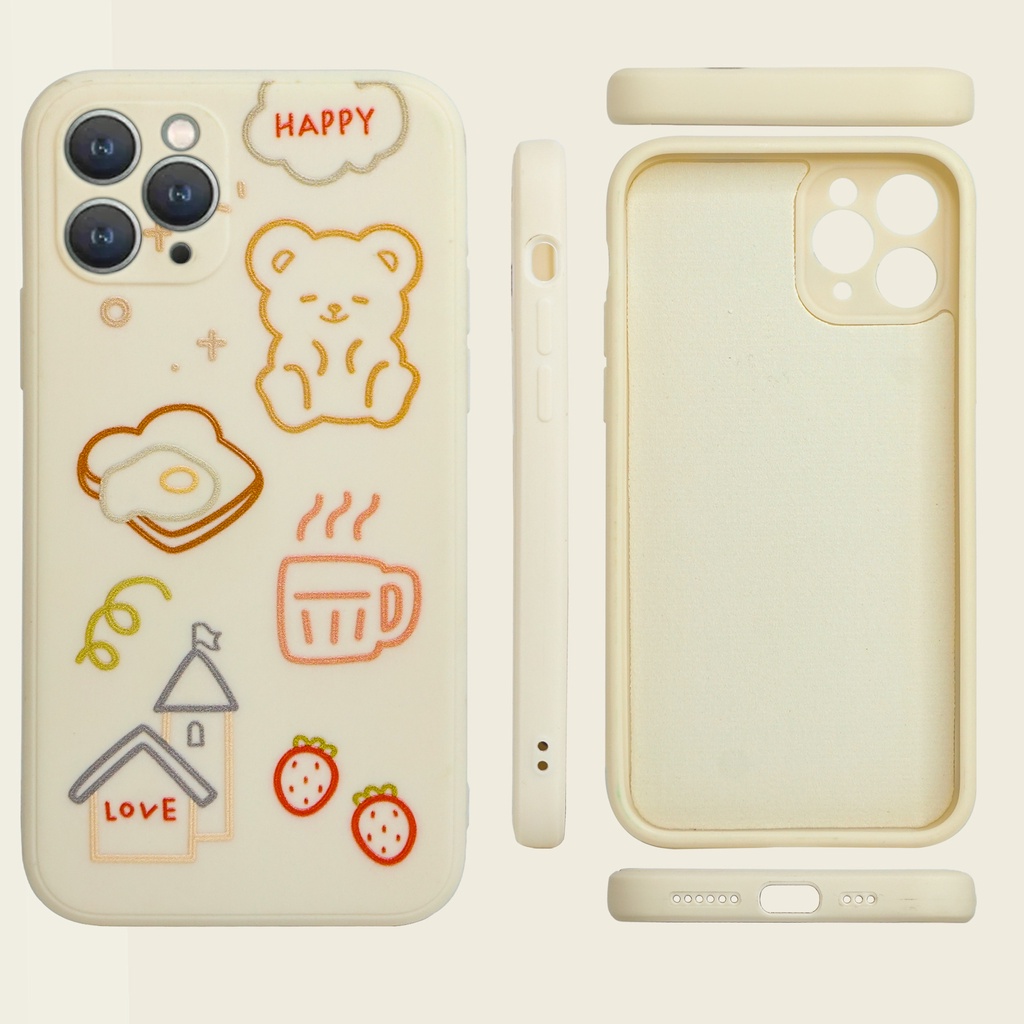 Casing Samsung A50/ A30S | A51/ M40S | A52 5G/ 4G | A71 | A72 5G/ 4G Soft Case Motif Pelindung Lensa