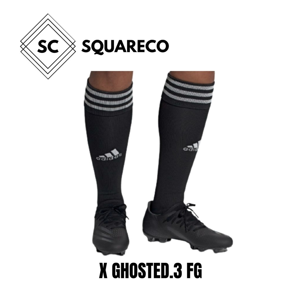 SEPATU FOOTBALL / SOCCER PRIA SPORT ADIDAS ORIGINAL X GHOSTED.3 FG EH2833 HITAM