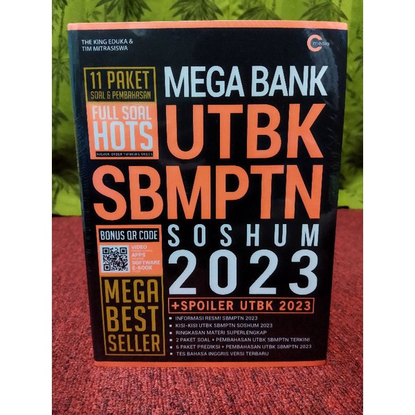 Buku Mega Bank UTBK SBMPTN SOSHUM 2023