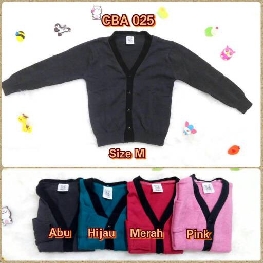 Cardigan anak/cardigan rajut CBA 025 M