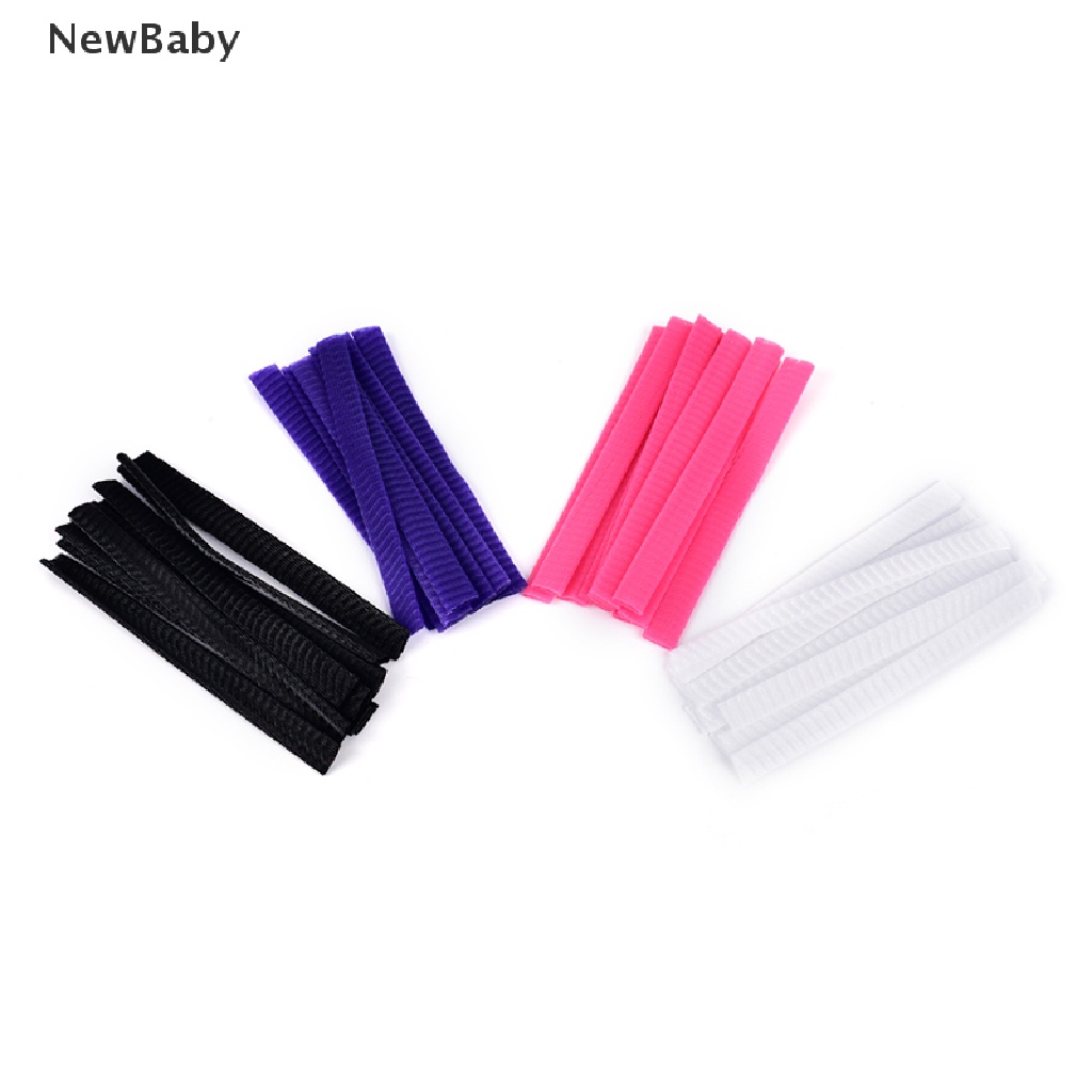 Newbaby 10Pcs Jaring Pelindung Brush Makeup