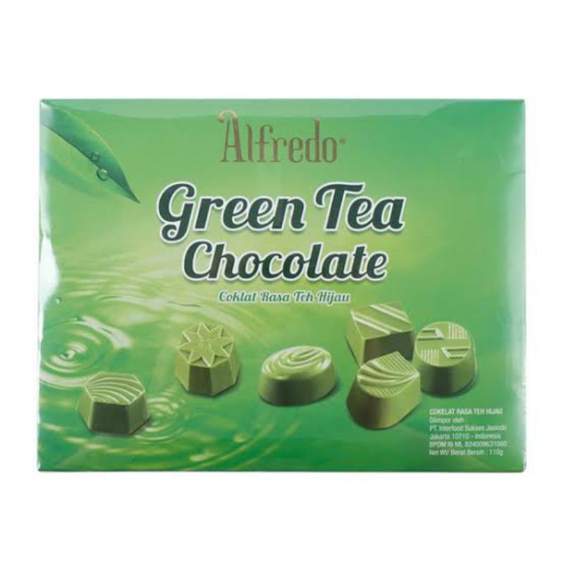 

Alfredo Green Tea Chocolate 110gr