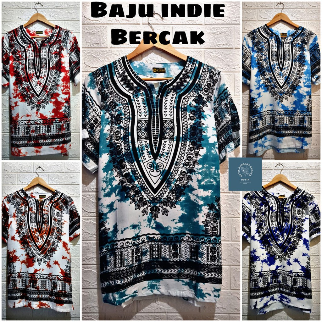 Baju Indie Bercak Fourtwentyy Pria/Wanita (Unisex)