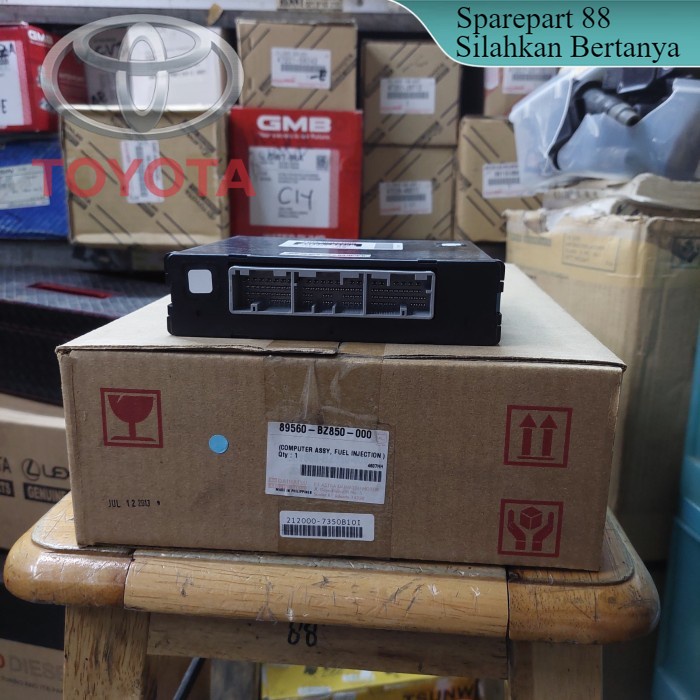 Ecu komputer computer all new avanza 1.5cc 89560-BZ850