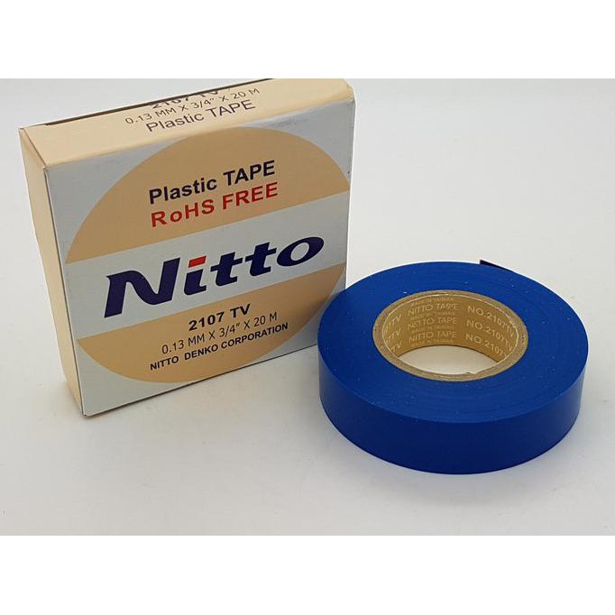 

BIRU Isolasi Solatif Solatip Lakban Nitto 3/4" x 20M