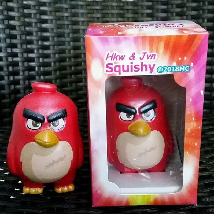 Diskon Squisy Mainan Squishy Angry Bird Kado Anak Lucu Sequisi Licence