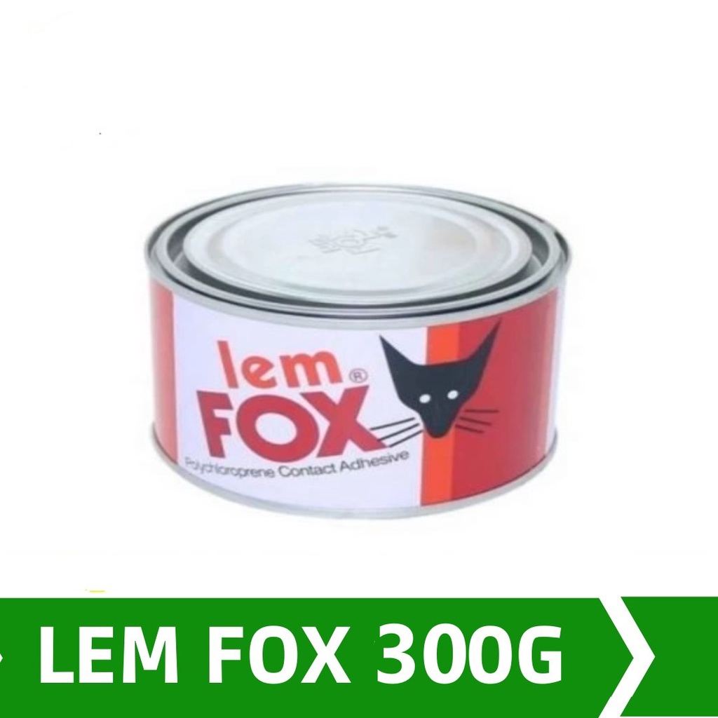 

Lem FOX Kaleng 300 Gr Lim Kuning Aibon