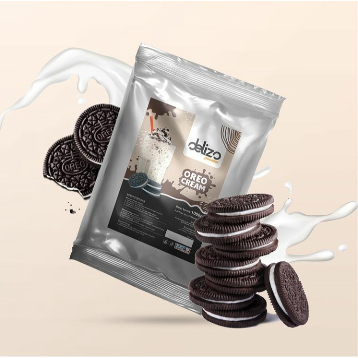 

DELIZO COOKIES & CREAM 500G