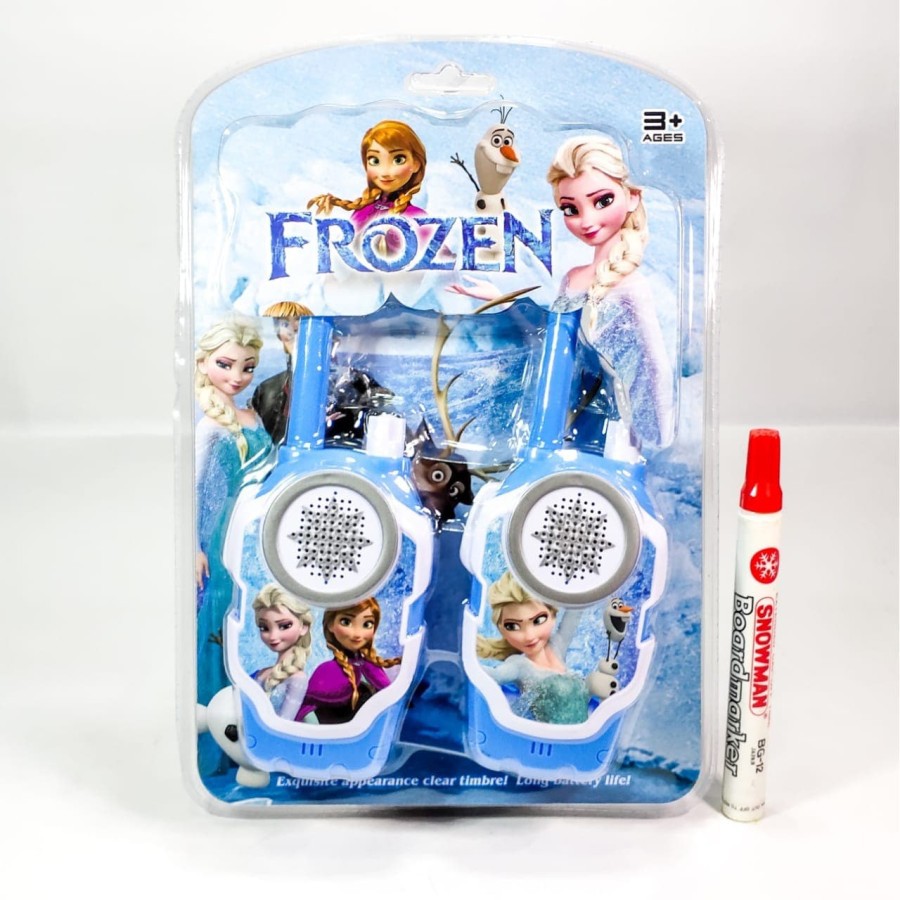 Mainan HT Walkie Talkie Frozen / Mainan Telepon HT Murah