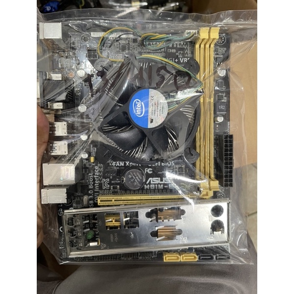 paket Mainboard H81 plus Processor Core i7 4770 Fan intel