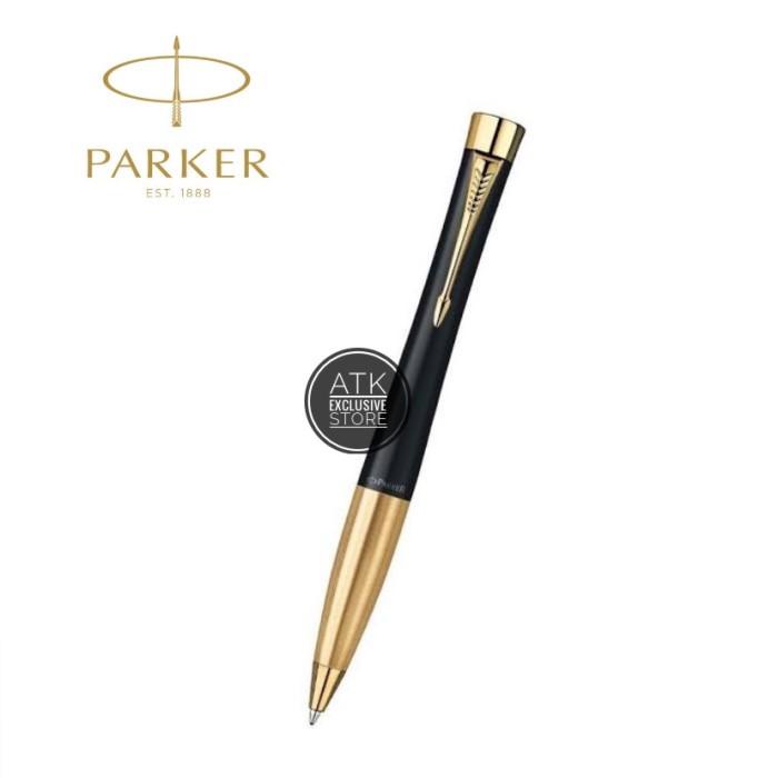 

Pena | Parker Urban Mutted Black Goldtrims Ballpoint Kualitas Terbaik